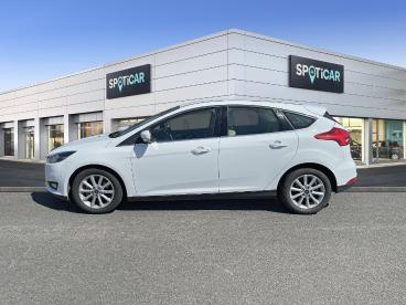 SPOTICAR Ford Focus 1.0 Ecoboost 125ch Stop&start Titanium Occasion - Berline Essence Blanc Glacier - Saint Doulchard - 1203609506_4