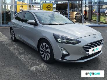 SPOTICAR Ford Focus 1.0 Ecoboost 125ch Stop&start Titanium Occasion - Berline Essence Gris Magnetic - Epernay - 1203615417_3