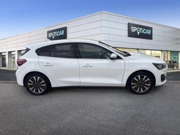 SPOTICAR Ford Focus 1.0 Flexifuel Mhev 125ch Titanium Style Occasion - Berline Hybride Blanc Glacier - Nimes Cedex 9 - 1203705631_4