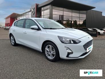 SPOTICAR Ford Focus 1.0 Ecoboost 100ch  Trend Business / Gps + Radar A Occasion - Berline Essence Blanc Glacier - Montauban - 1203755017_3