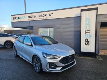 SPOTICAR Ford Focus 1.5 Ecoblue 115 St-line X Bva8 Occasion - Berline Diesel Gris Lunaire Métallisé - Caudan - 1203812365_1