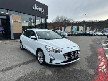 SPOTICAR Ford Focus 1.0 Ecoboost 125 S&s Titanium Occasion - Berline Essence Blanc - Gap - 1203877668_3