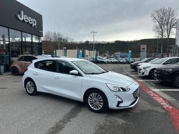 SPOTICAR Ford Focus 1.0 Ecoboost 125 S&s Titanium Occasion - Berline Essence Blanc - Gap - 1203877668_4