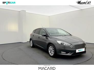 SPOTICAR Ford Focus 1.5 Ecoboost 150ch Stop&start Titanium Bva6 Occasion - Berline Essence Gris - Bias - 1203878756_3