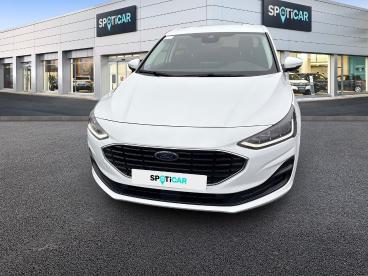 SPOTICAR Ford Focus 1.0 Flexifuel Mhev 125ch Titanium Style Occasion - Berline Hybride Blanc Glacier - Reims - 1203900646_2