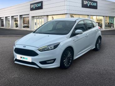 SPOTICAR Ford Focus 1.0 Ecoboost 125 S&s St Line Occasion - Berline Essence Blanc - St Gregoire - 1203921976_1