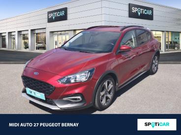 SPOTICAR Ford Focus 1.0 Ecoboost 125ch Occasion - Berline Essence Premium Rouge Candy - Bernay - 1203967527_1