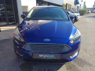 SPOTICAR Ford Focus 1.0 Ecoboost 125 S&s Titanium Occasion - Berline Essence Bleu - Manosque - 1203998946_1