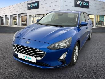 SPOTICAR Ford Focus 1.0 Ecoboost 125 S&s Titanium Occasion - Berline Essence Desert Island Blue - Montigny Le Bretonneux - 1204078254_1
