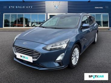 SPOTICAR Ford Focus 1.0 Ecoboost 155 Mhev / Navigation + Drive Assist Occasion - Break Hybride Bleu Azur Métallisé - Limoges - 1204114540_1