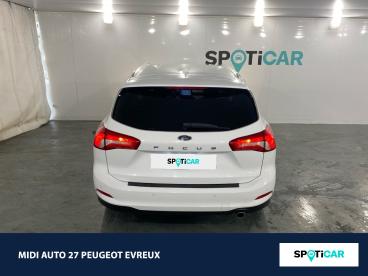 SPOTICAR Ford Focus Sw 1.0 Ecoboost 100ch Trend Business Occasion - Break Essence Blanc Glacier - Normanville - 1203463927_5