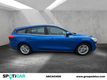 SPOTICAR Ford Focus Sw 1.0 Ecoboost 125ch Titanium Occasion - Break Essence Fashion Bleu Island - La Teste De Buch - 1203572813_4