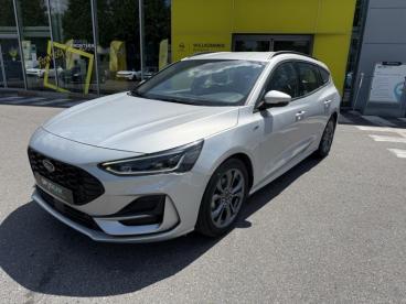 SPOTICAR Ford Focus Sw 1.0 Ecoboost 125ch Mhev St Line Occasion - Break Hybride Gris Lunaire Métallisé - Vert Saint Denis - 1203591191_1