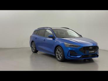 SPOTICAR Ford Focus Sw 1.0 Ecoboost Mhev 155ch St-line Style Powershift Occasion - Break Hybride Bleu Island Métallisé Premium - Billere - 1203648594_3