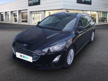 SPOTICAR Ford Focus Sw 1.0 Ecoboost 125ch Titanium 97g Occasion - Break Essence Noir Agate Métallisé - Morlaix Cedex - 1203666822_1