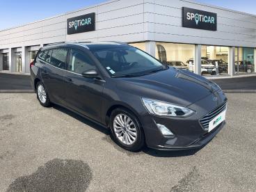SPOTICAR Ford Focus Sw 1.5 Ecoblue 120ch Titanium Bva Occasion - Break Diesel Gris Magnetic - Vernouillet - 1203760490_3