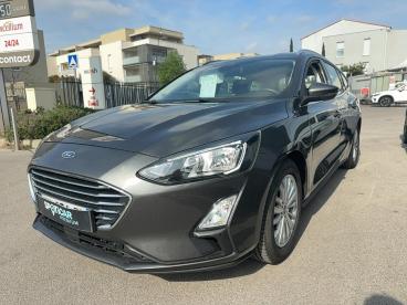 SPOTICAR Ford Focus Sw - 1.5 Ecoblue 120ch S&s Titanium Occasion - Break Diesel Gris Foncé - Pignan - 1203996077_3