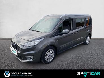 SPOTICAR Ford Tourneo Grand Tourneo Connect 1.5 Ecoblue 120ch Titanium Occasion - Familiale Diesel Gris - Saint Doulchard - 1203871307_1