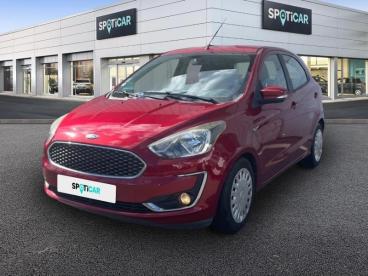 SPOTICAR Ford Ka 1.2 Ti-vct 85ch Ultimate Occasion - Citadine Essence Premium Rouge Candy - Vernon - 1203951596_1