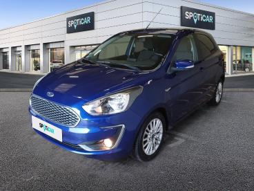 SPOTICAR Ford Ka 1.2 85 Ch S&s Ultimate Occasion - Citadine Essence Bleu Fonce - Falaise - 1204056639_1
