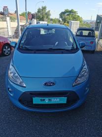 SPOTICAR Ford Ka 1.2 69 Ch S&s Trend + Occasion - Citadine Essence Bleu - Brindas - 1204060556_2
