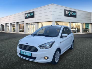 SPOTICAR Ford Ka 1.2 Ti-vct 85ps Ultimate Occasion - Citadine Essence Blanc - La Seyne Sur Mer - 1204131789_1
