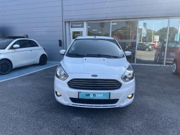 SPOTICAR Ford Ka 1.2 Ti-vct 85ps Ultimate Occasion - Citadine Essence Blanc - La Seyne Sur Mer - 1204131789_2