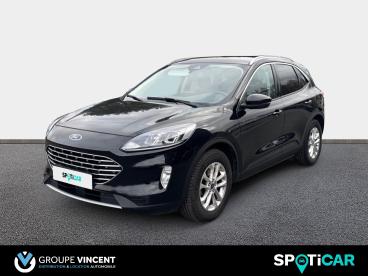 SPOTICAR Ford Kuga 1.5 Ecoblue 120ch Titanium Pxer Shift Occasion - Suv-4x4 Diesel Noir - Saint Doulchard - 1203351469_1
