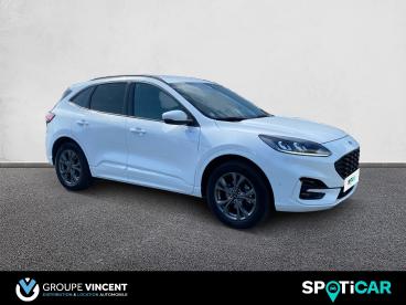 SPOTICAR Ford Kuga 2.5 Duratec 225cv Phev St-line Bva Occasion - Suv-4x4 Hybride Rechargeable Blanc - Montlucon - 1203462570_3