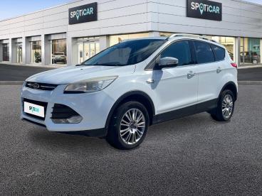 SPOTICAR Ford Kuga .0 Tdci 140 Fap Powershift 4wd Titanium Occasion - Suv-4x4 Diesel Blanc - Hyeres - 1203524239_1