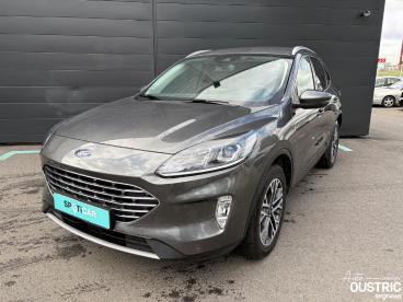 SPOTICAR Ford Kuga 2.5 190 Hybrid Flexifuel Pshift Titanium Occasion - Suv-4x4 Hybride Rechargeable Noir - Beaumont De Lomagne - 1203713797_1