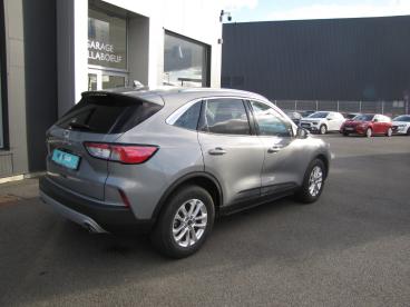 SPOTICAR Ford Kuga 2.5 190 Hybrid Flexifuel Pshift Titanium Occasion - Suv-4x4 Hybride Rechargeable Gris Clair - Bain De Bretagne - 1203749100_4