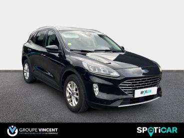 SPOTICAR Ford Kuga 1.5 Ecoblue 120ch Titanium Pxer Shift Occasion - Suv-4x4 Diesel Noir - Saint Doulchard - 1203787875_3