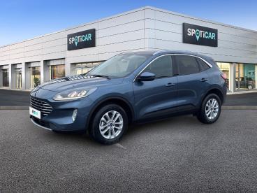SPOTICAR Ford Kuga 2.5 Duratec 190ch Fhev E85 Titanium Bva Occasion - Suv-4x4 Hybride Bleu Azur Métallisée - Reims - 1203839184_1