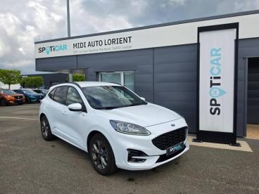 SPOTICAR Ford Kuga  Occasion - Suv-4x4 Hybride Blanc Glacier - Caudan - 1204011539_1