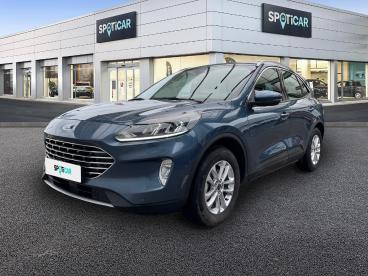 SPOTICAR Ford Kuga 2.5 Duratec 190ch Fhev Titanium Bva I-awd Occasion - Suv-4x4 Hybride Bleu Azur Métallisée - Moulins - 1204027831_1