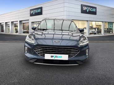SPOTICAR Ford Kuga 2.5 Duratec 190ch Fhev Titanium Bva I-awd Occasion - Suv-4x4 Hybride Bleu Azur Métallisée - Moulins - 1204027831_2