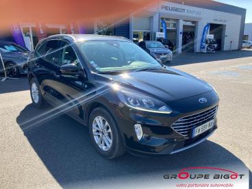 SPOTICAR Ford Kuga 2.5 Duratec 190ch Fhev Titanium Bva I-awd Occasion - Suv-4x4 Hybride Noir Agate Métallisée - Romorantin - 1204135891_2