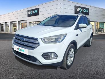 SPOTICAR Ford Kuga 1.5 Tdci 120ch Stop&start Executive 4x2 Powershift Occasion - Suv-4x4 Diesel Blanc Glacier - Reims - 1204154512_1