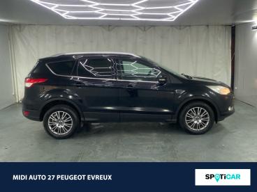 SPOTICAR Ford Kuga 2.0 Tdci 140ch Fap Titanium Occasion - Suv-4x4 Diesel Noir Scala - Normanville - 1204173550_4