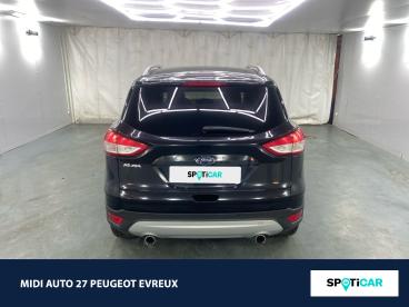 SPOTICAR Ford Kuga 2.0 Tdci 140ch Fap Titanium Occasion - Suv-4x4 Diesel Noir Scala - Normanville - 1204173550_5