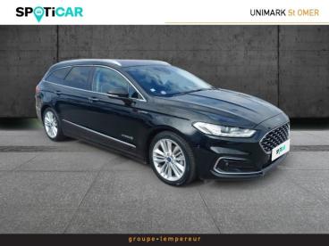 SPOTICAR Ford Mondeo 2.0 Hybrid 187ch Vignale Bva 7cv Occasion - Break Hybride Noir Agate - Longuenesse - 1204086255_1