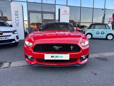 SPOTICAR Ford Mustang 2.3 Ecoboost Basis Occasion - Coupé-cabriolet Essence Rouge - Saumur - 1203310144_2