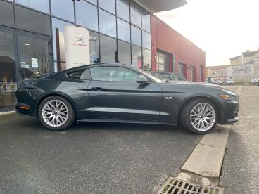 SPOTICAR Ford Mustang 5.0 Ti Vct V8 Gt Occasion - Coupé-cabriolet Essence Vert - Saumur - 1203390468_4