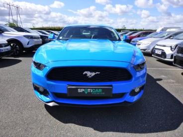 SPOTICAR Ford Mustang 2.3 Ecoboost 317ch Bva6 Occasion - Coupé-cabriolet Essence Bleu Lightning - Sainte Genevieve Des Bois - 1204057568_2