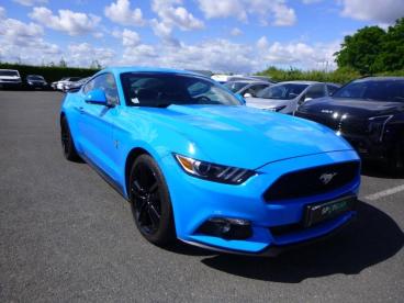 SPOTICAR Ford Mustang 2.3 Ecoboost 317ch Bva6 Occasion - Coupé-cabriolet Essence Bleu Lightning - Sainte Genevieve Des Bois - 1204057568_3