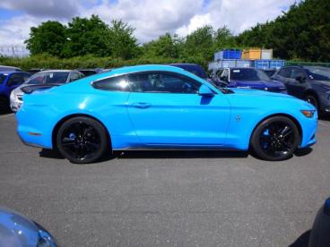 SPOTICAR Ford Mustang 2.3 Ecoboost 317ch Bva6 Occasion - Coupé-cabriolet Essence Bleu Lightning - Sainte Genevieve Des Bois - 1204057568_4