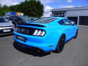 SPOTICAR Ford Mustang 2.3 Ecoboost 317ch Bva6 Occasion - Coupé-cabriolet Essence Bleu Lightning - Sainte Genevieve Des Bois - 1204057568_5