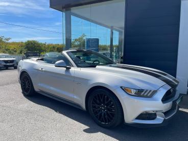 SPOTICAR Ford Mustang 5.0 V8 421ch Gt Bva6 Occasion - Coupé-cabriolet Essence Gris Magnetic - Eysines - 1204217577_1