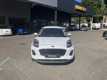 SPOTICAR Ford Puma 1.0 Flexifuel Hybrid 125 Titanium Busin. Occasion - Suv-4x4 Essence Blanc - Tournon-sur-rhone - 1203657435_2